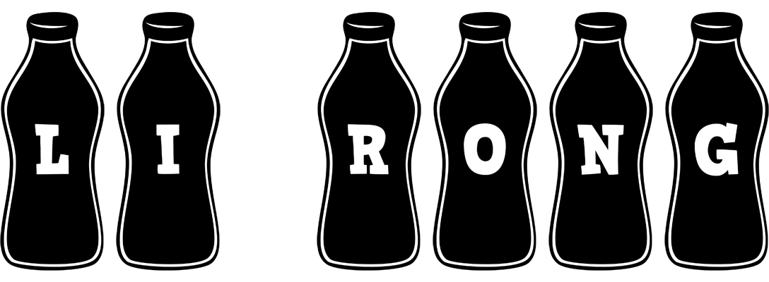 Li Rong bottle logo